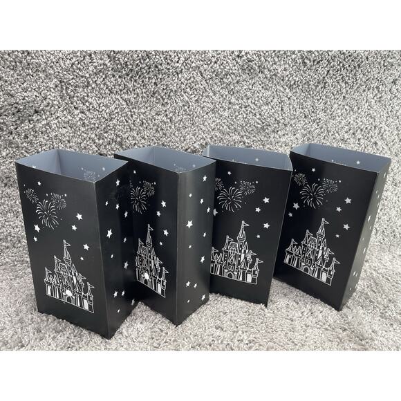 Magic Kingdom Disney Floral Department Exclusive Christmas Luminary Bag 4pk - Picture 8 of 8